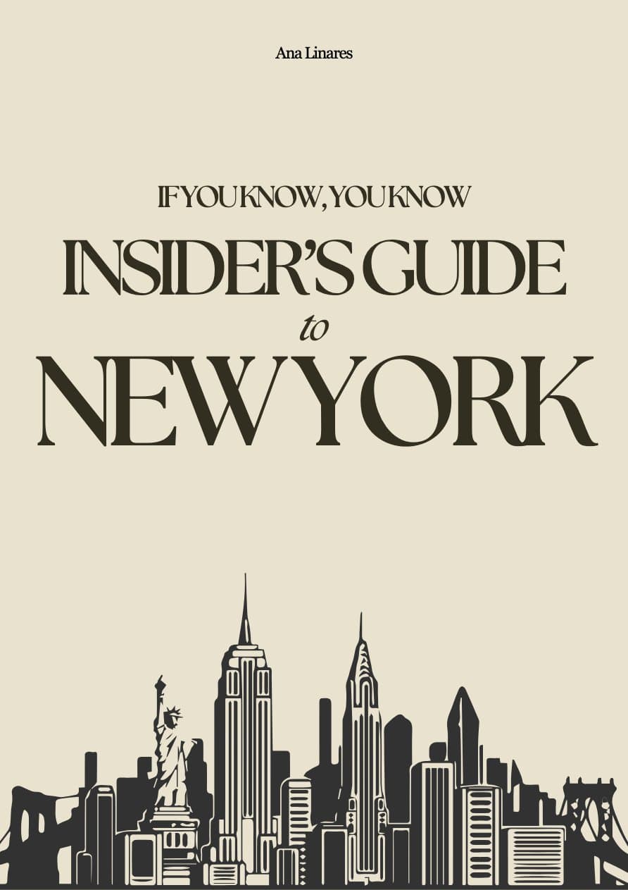 If You Know, You Know: Insider's Guide to New York
