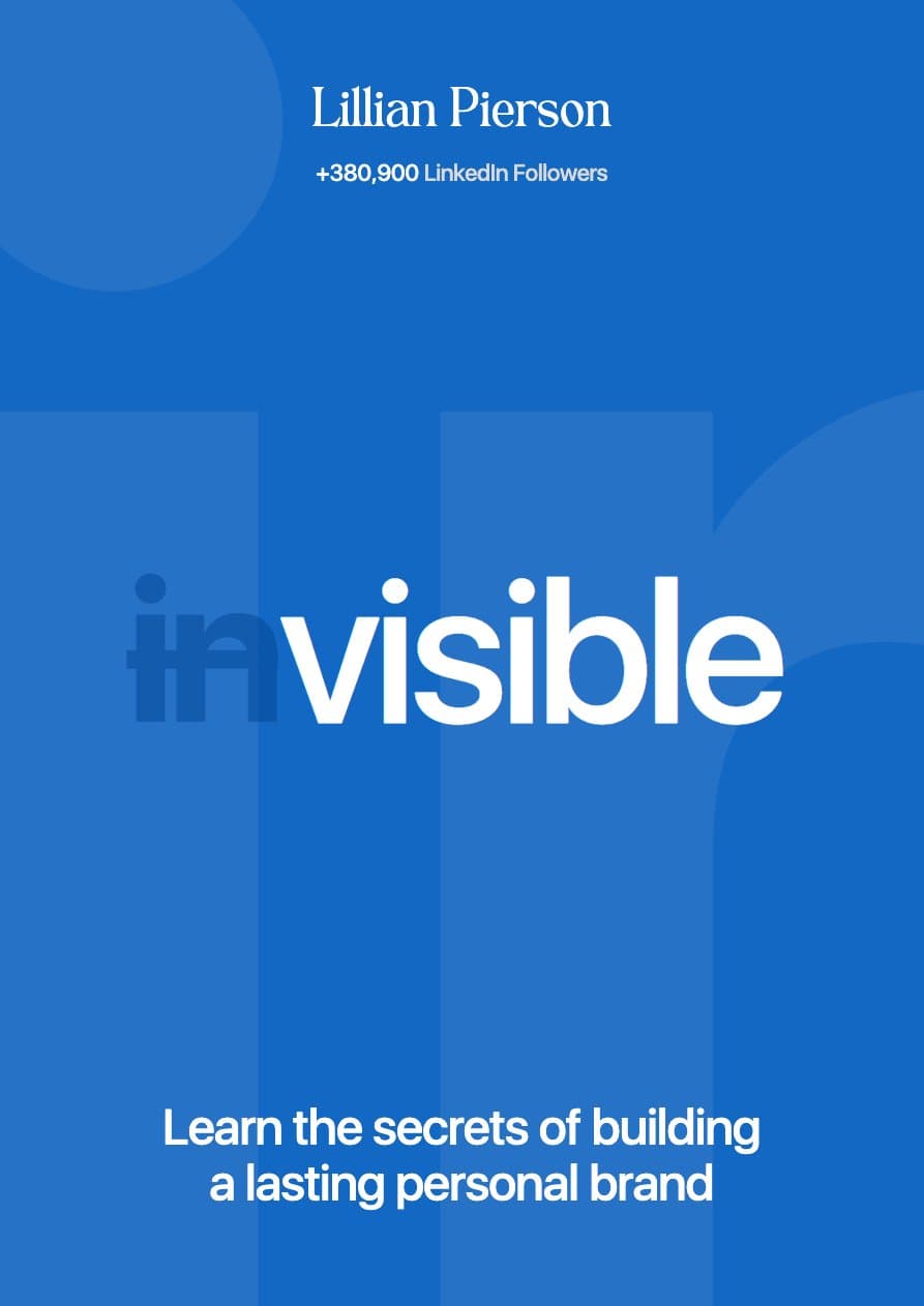 Visible: Learn the secrets of building a lasting personal brand
